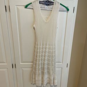 Beautiful Missoni White Knit Dress